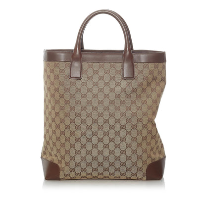 Gucci GG Canvas Tote Bag (SHG-33378)