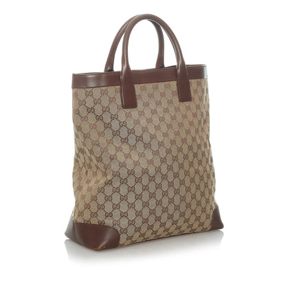 Gucci GG Canvas Tote Bag (SHG-33378)