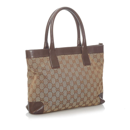 Gucci GG Canvas Tote Bag (SHG-33502)