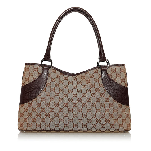 Gucci GG Canvas Tote Bag (SHG-33846)