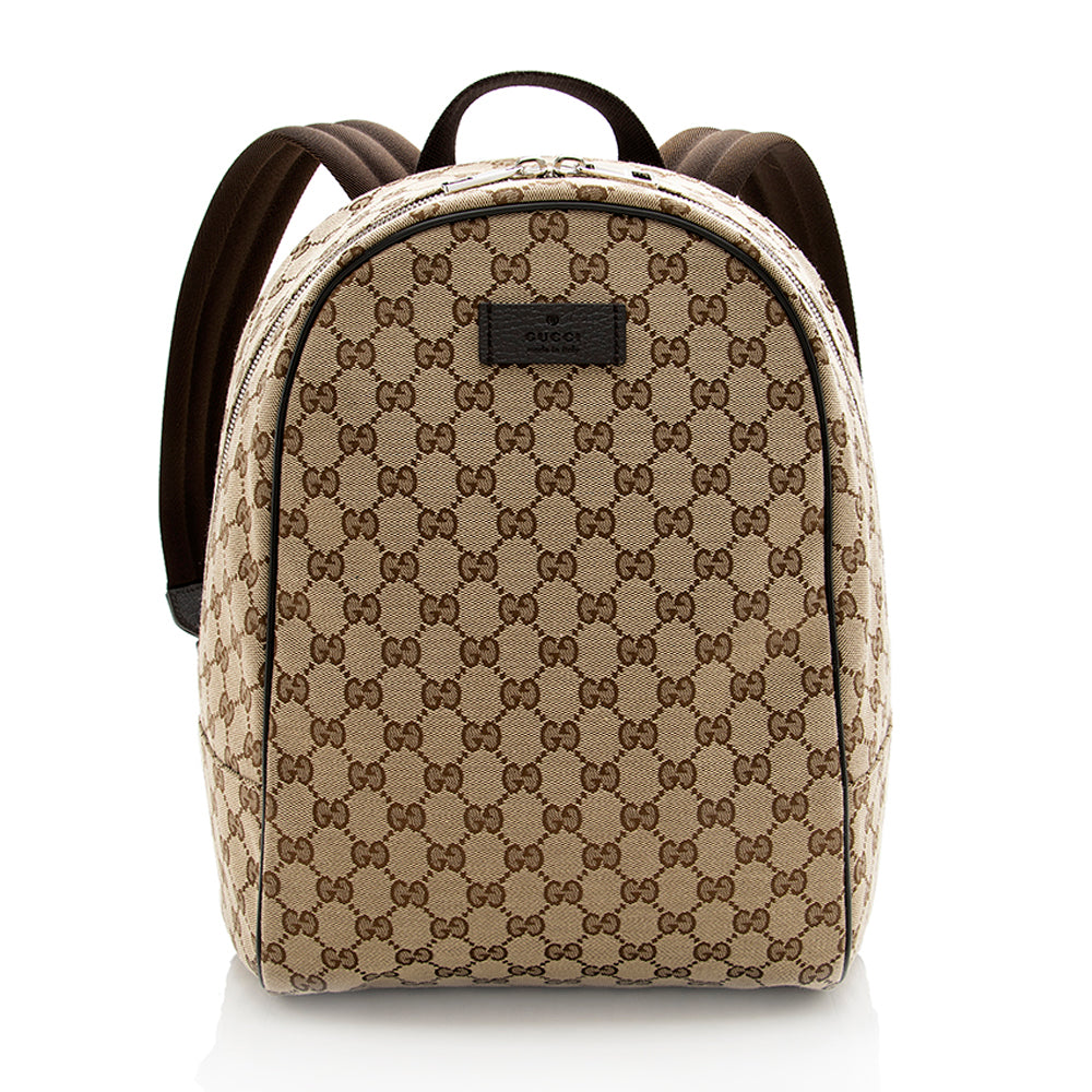 Gucci GG Canvas Travel Backpack (SHF-18297)