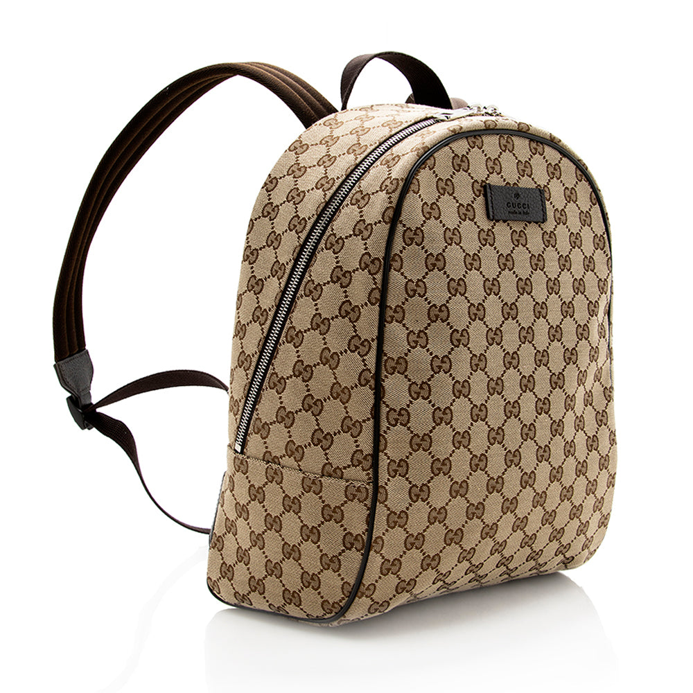 Gucci GG Canvas Travel Backpack (SHF-18297)