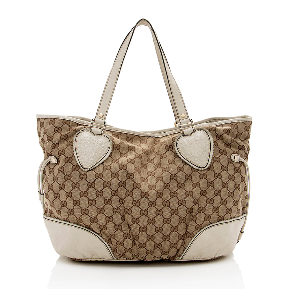 Gucci GG Canvas Tribeca Large Tote (SHF-16797)