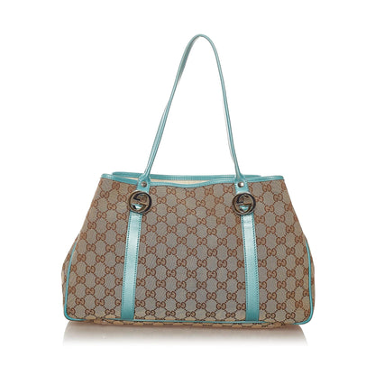 Gucci GG Canvas Twins Tote Bag (SHG-27715)