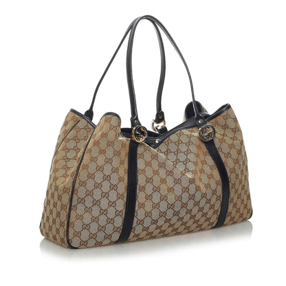 Gucci GG Canvas Twins Tote Bag (SHG-33774)