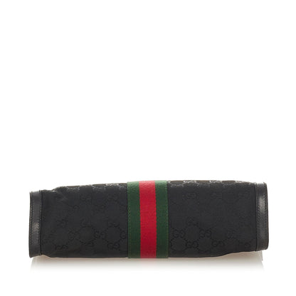 Gucci GG Canvas Web Crossbody Bag (SHG-23753)