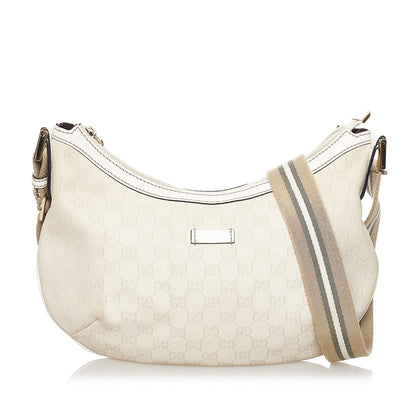 Gucci GG Canvas Web Crossbody Bag (SHG-33312)