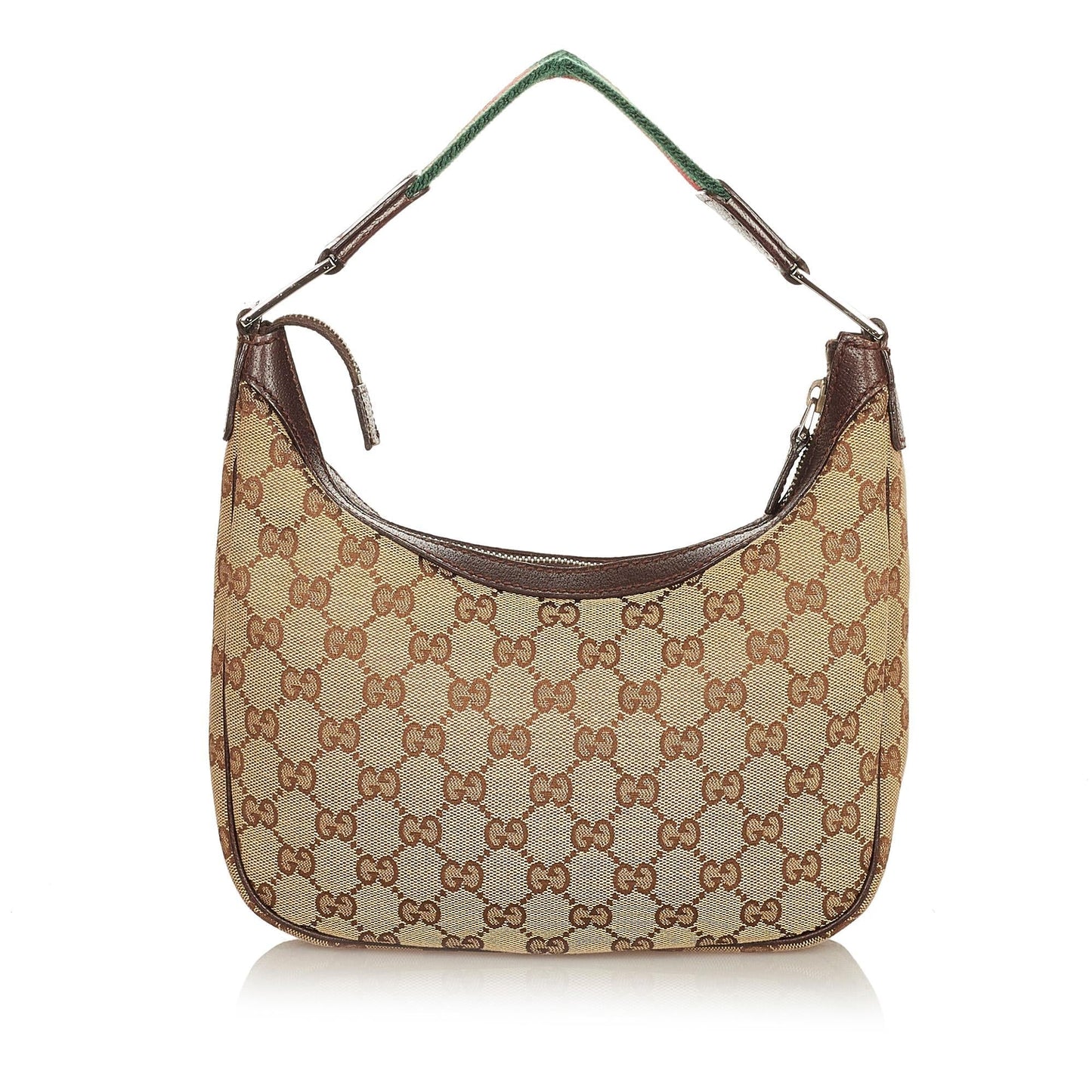 Gucci GG Canvas Web Handbag (SHG-26652)