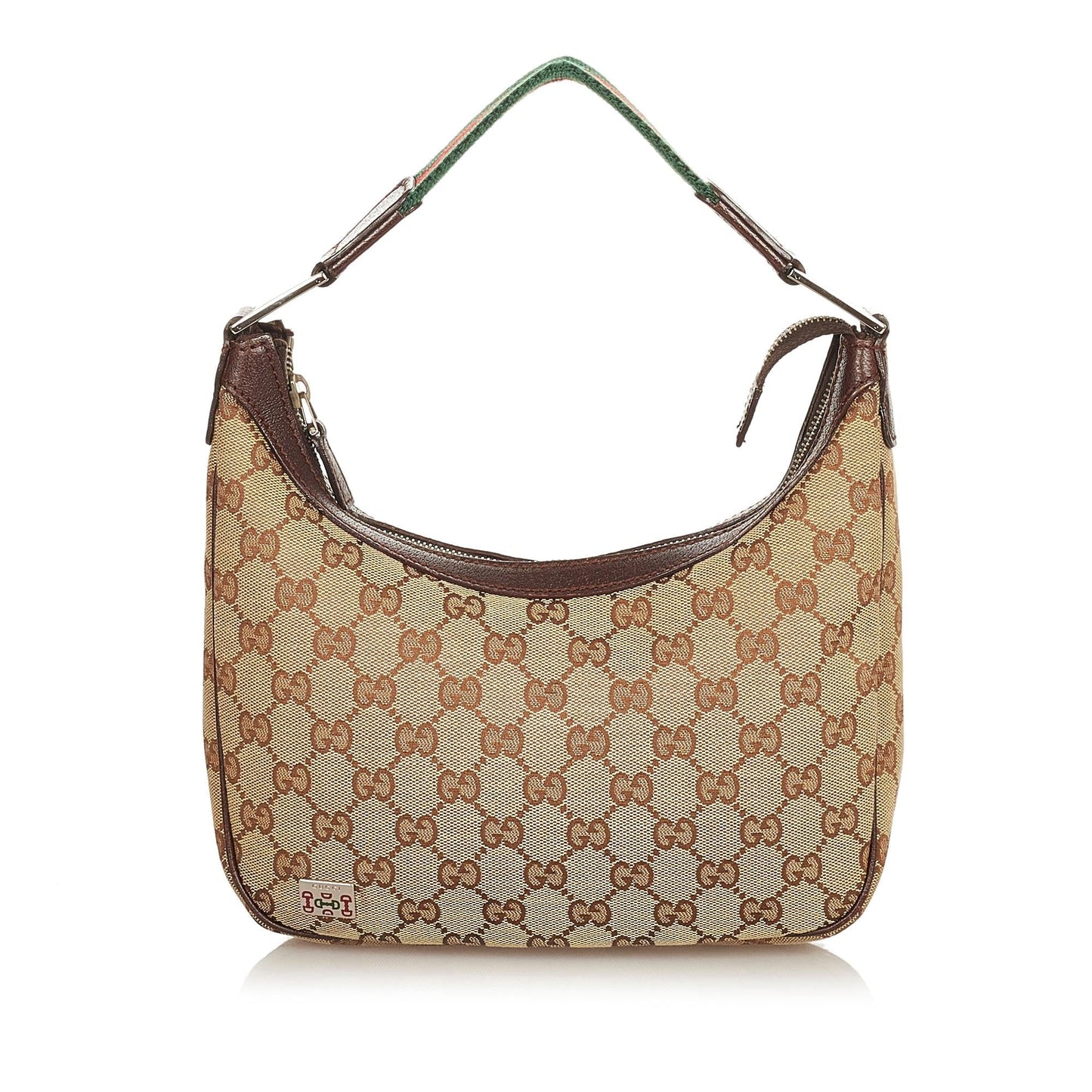 Gucci GG Canvas Web Handbag (SHG-26652)