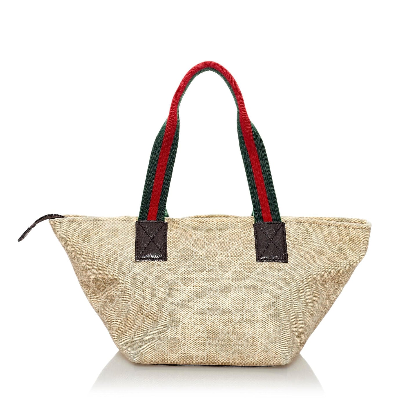 Gucci GG Canvas Web Handbag (SHG-33394)