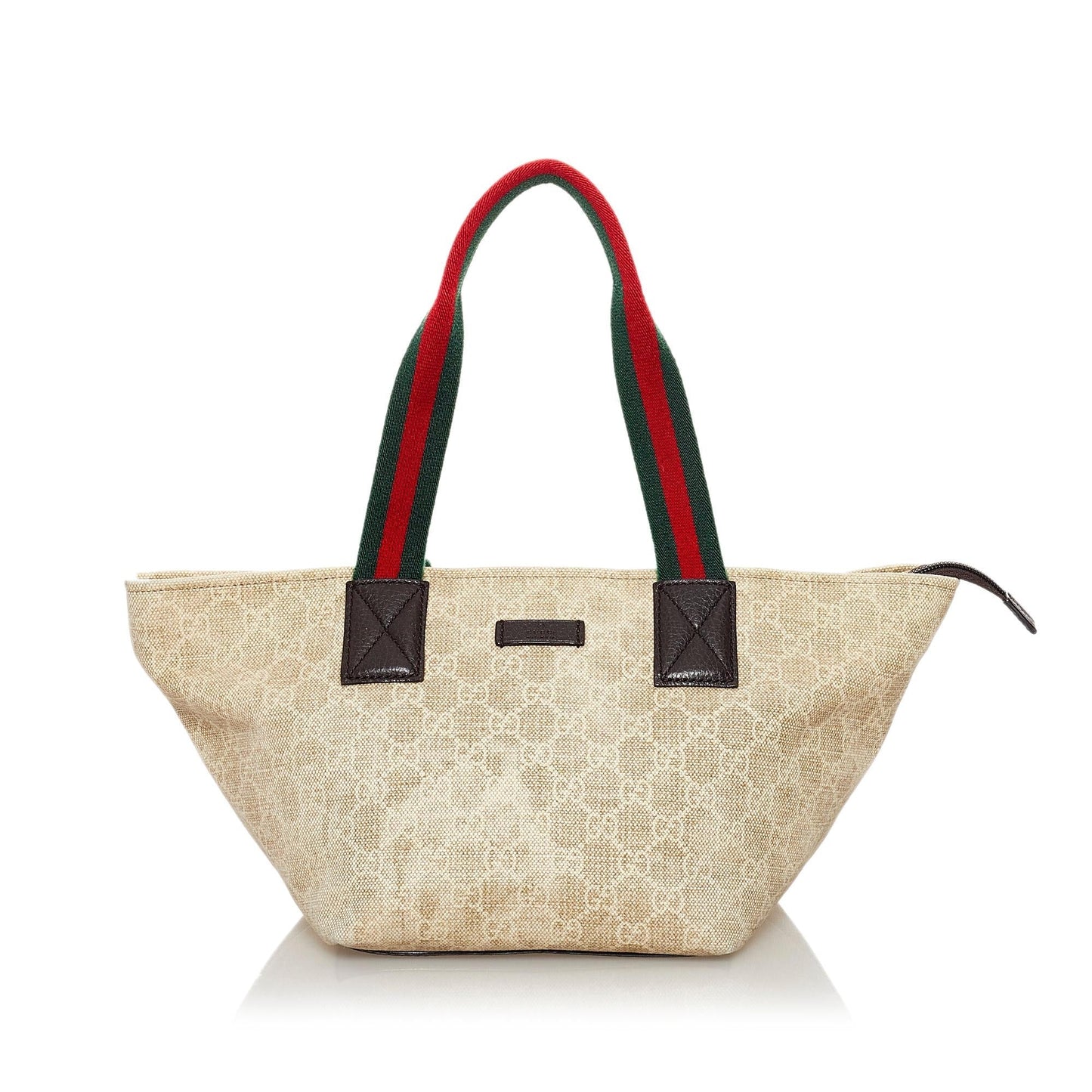 Gucci GG Canvas Web Handbag (SHG-33394)