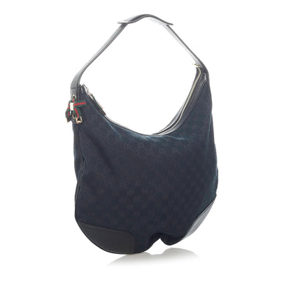 Gucci GG Canvas Web Princy Hobo Bag (SHG-33042)