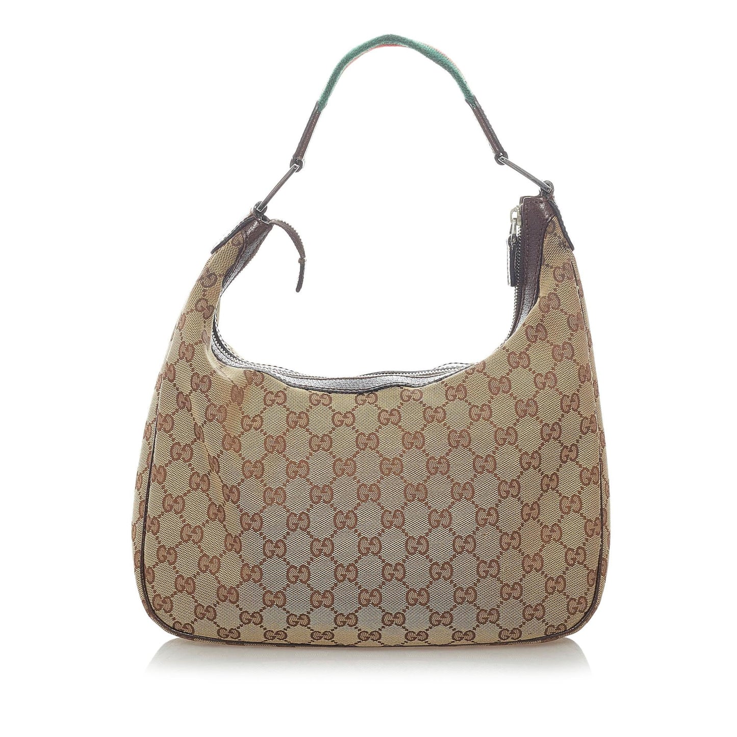 Gucci GG Canvas Web Shoulder Bag (SHG-33463)