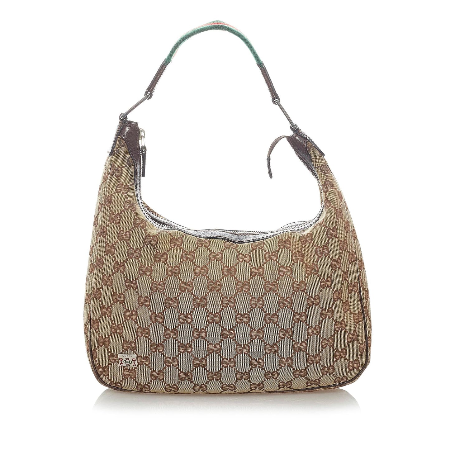 Gucci GG Canvas Web Shoulder Bag (SHG-33463)