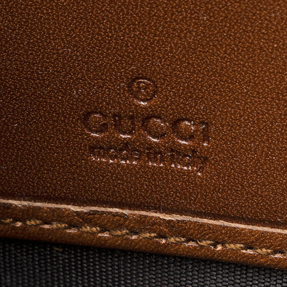 Gucci GG Canvas Zip Around Wallet (SHF-21220)