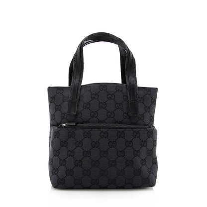 Gucci GG Canvas Front Pocket Mini Tote (SHF-15167)