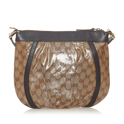 Gucci GG Crystal Abbey D-Ring Crossbody Bag (SHG-27543)