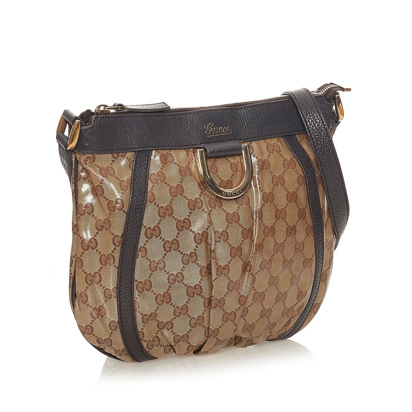 Gucci GG Crystal Abbey D-Ring Crossbody Bag (SHG-27543)