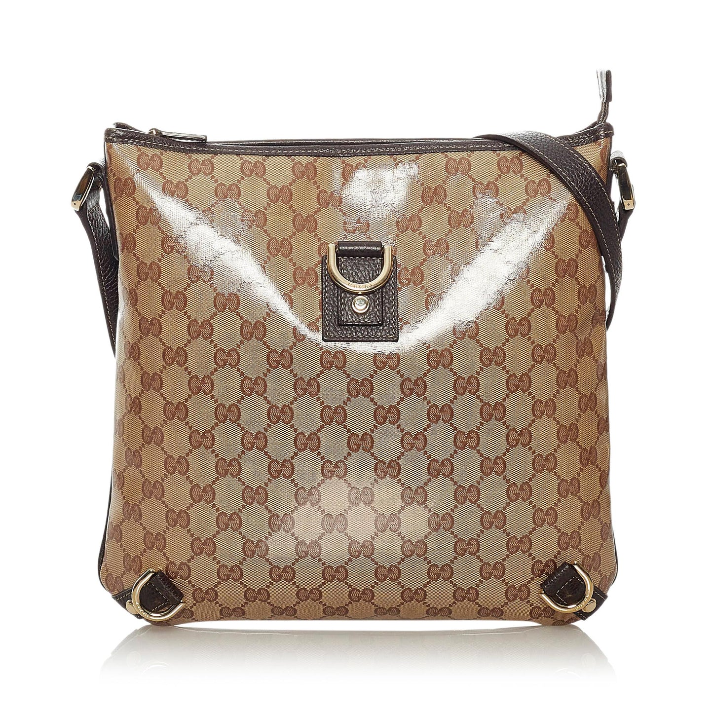 Gucci GG Crystal Abbey D-Ring Crossbody Bag (SHG-28681)