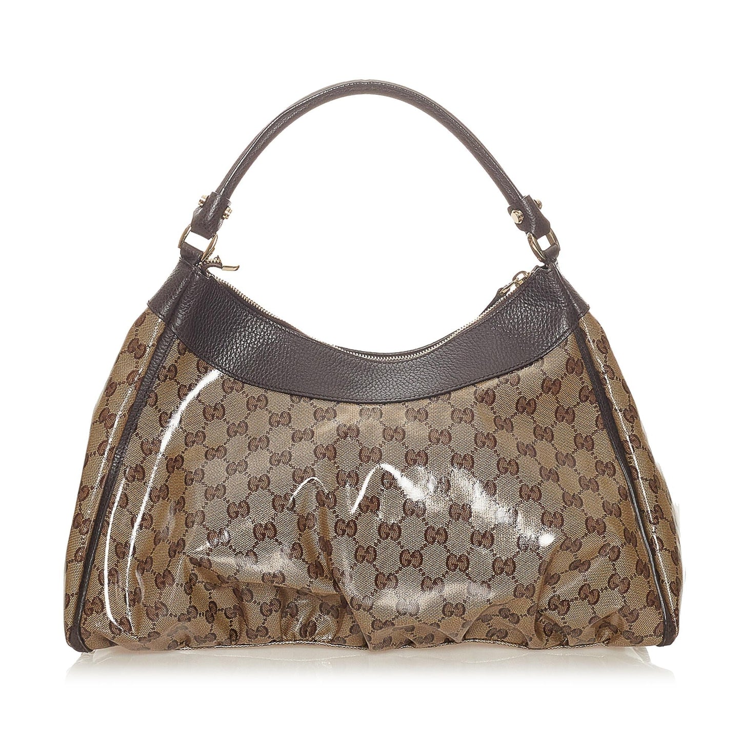 Gucci GG Crystal Abbey D-Ring Shoulder Bag (SHG-27345)