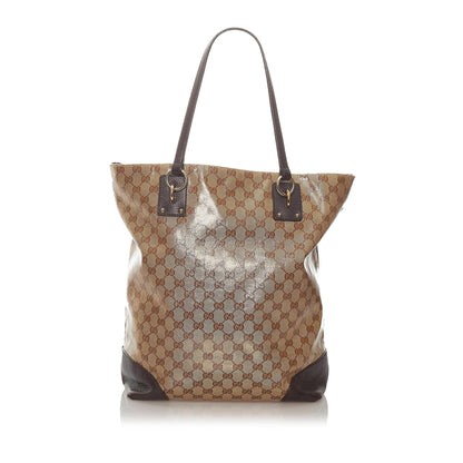 Gucci GG Crystal Charm Tote Bag (SHG-32913)