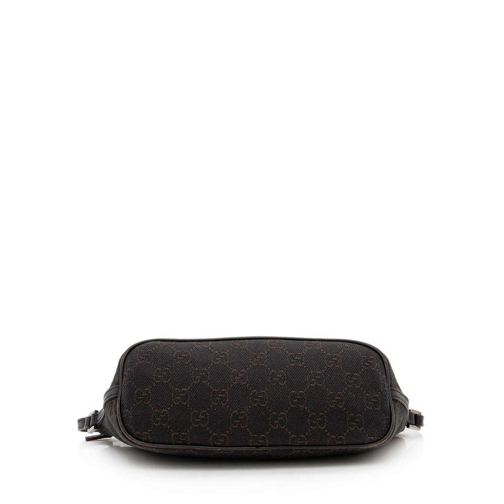 Gucci GG Denim Classic Pochette (SHF-15210)