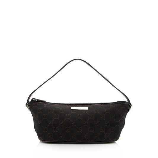 Gucci GG Denim Classic Pochette (SHF-15210)