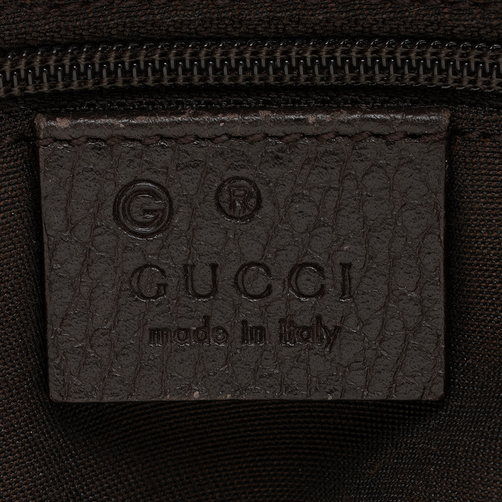 Gucci GG Denim Dome Satchel (SHF-17710)