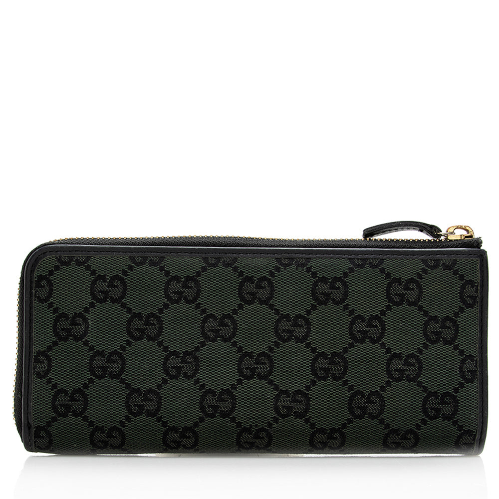 Gucci GG Imprime Zip Wallet (SHF-18680)