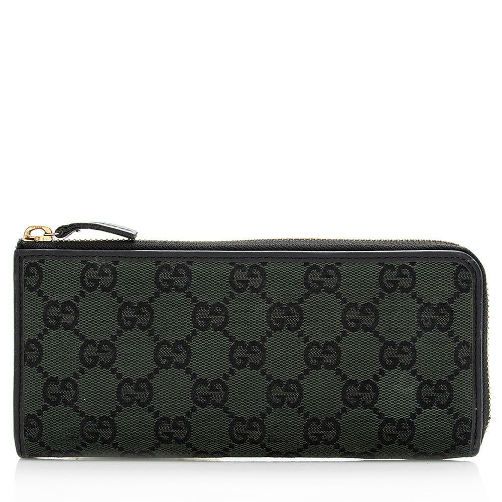 Gucci GG Imprime Zip Wallet (SHF-18680)