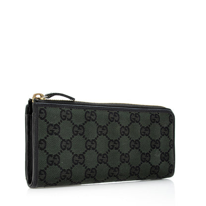 Gucci GG Imprime Zip Wallet (SHF-18680)