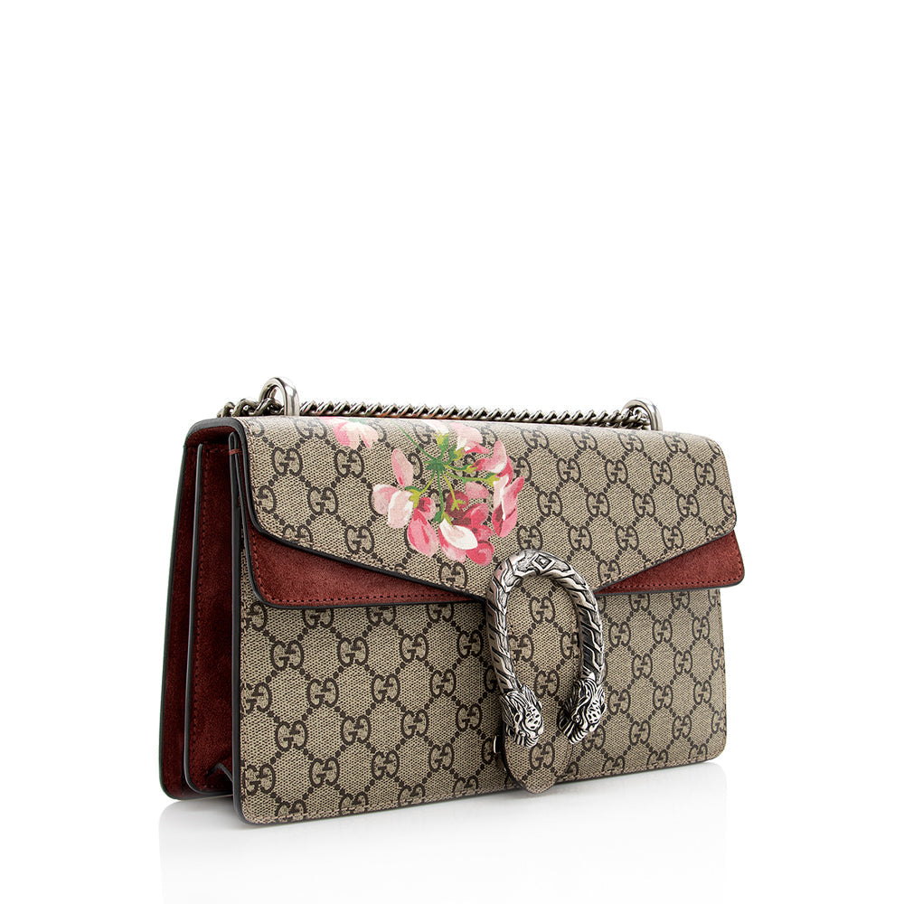 Gucci GG Supreme Blooms Dionysus Small Shoulder Bag (SHF-18805)