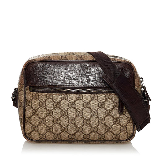 Gucci GG Supreme Crossbody Bag (SHG-33358)