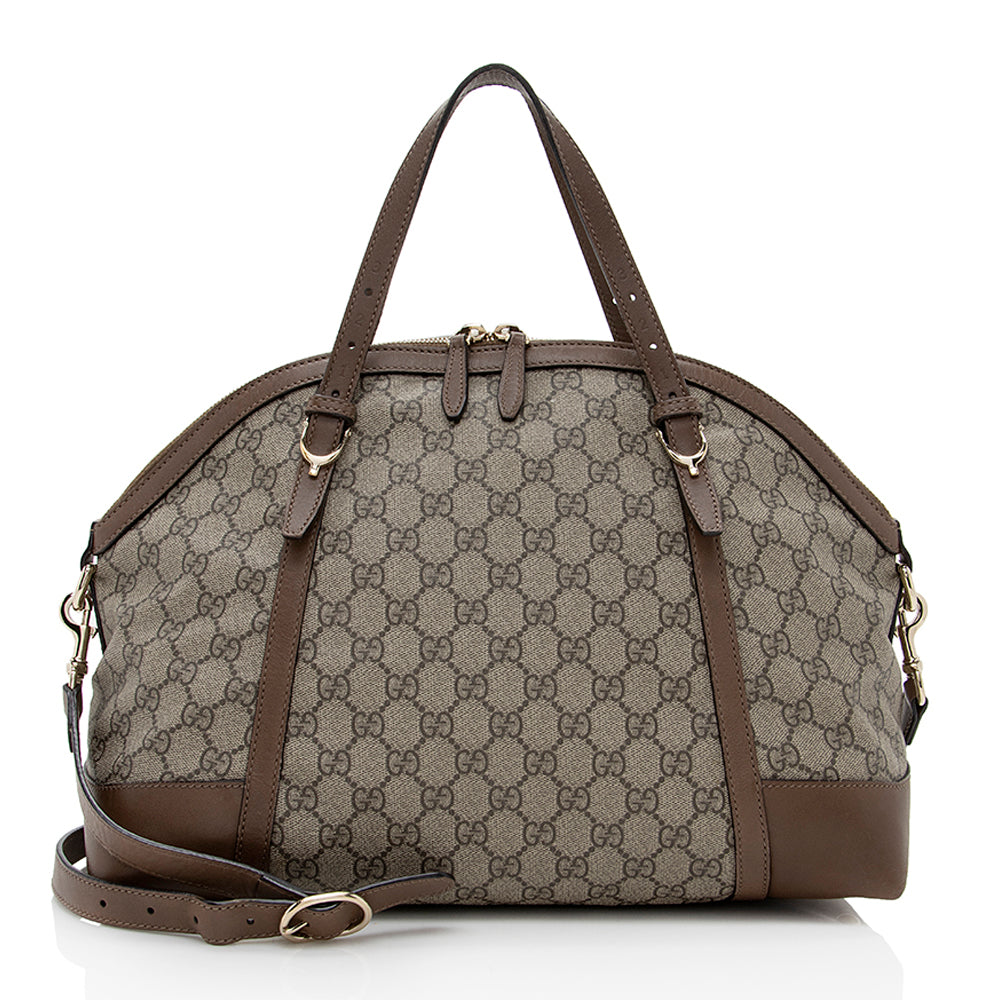 Gucci GG Supreme Nice Medium Satchel (SHF-18482)