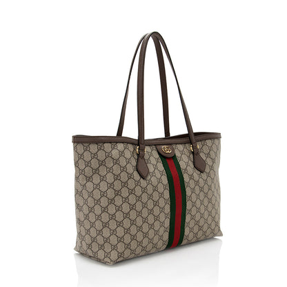 Gucci GG Supreme Ophidia Medium Shopping Tote (SHF-18589)