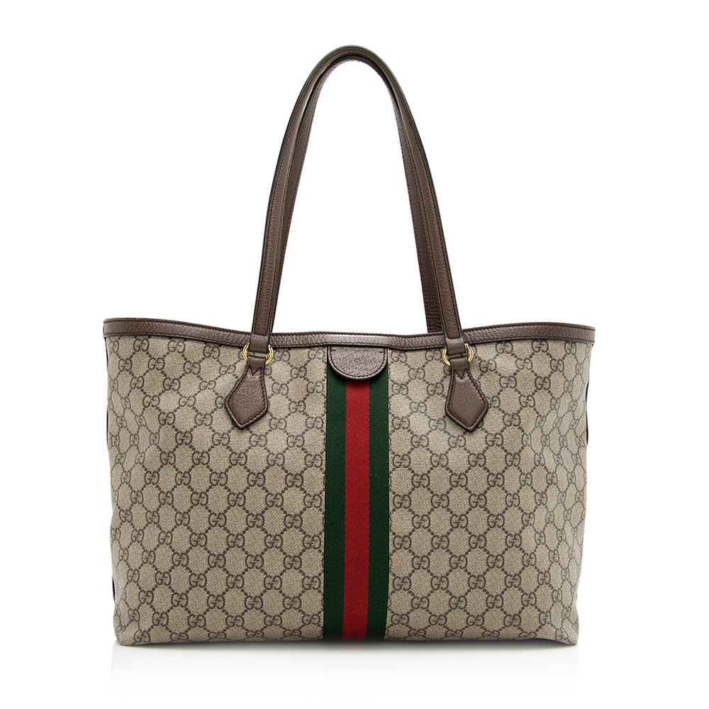 Gucci GG Supreme Ophidia Medium Shopping Tote (SHF-20821)