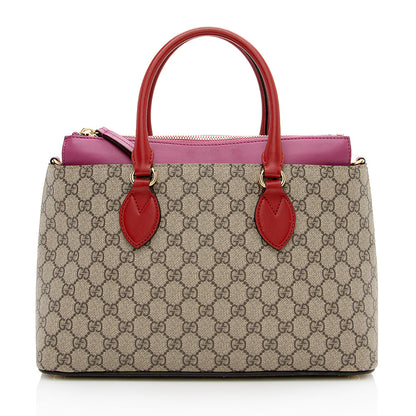 Gucci GG Supreme Small Tote (SHF-16588)