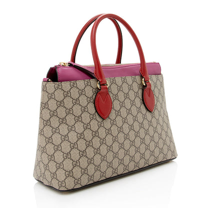 Gucci GG Supreme Small Tote (SHF-16588)