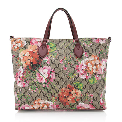 Gucci GG Supreme Soft Blooms Tote (SHF-20757)