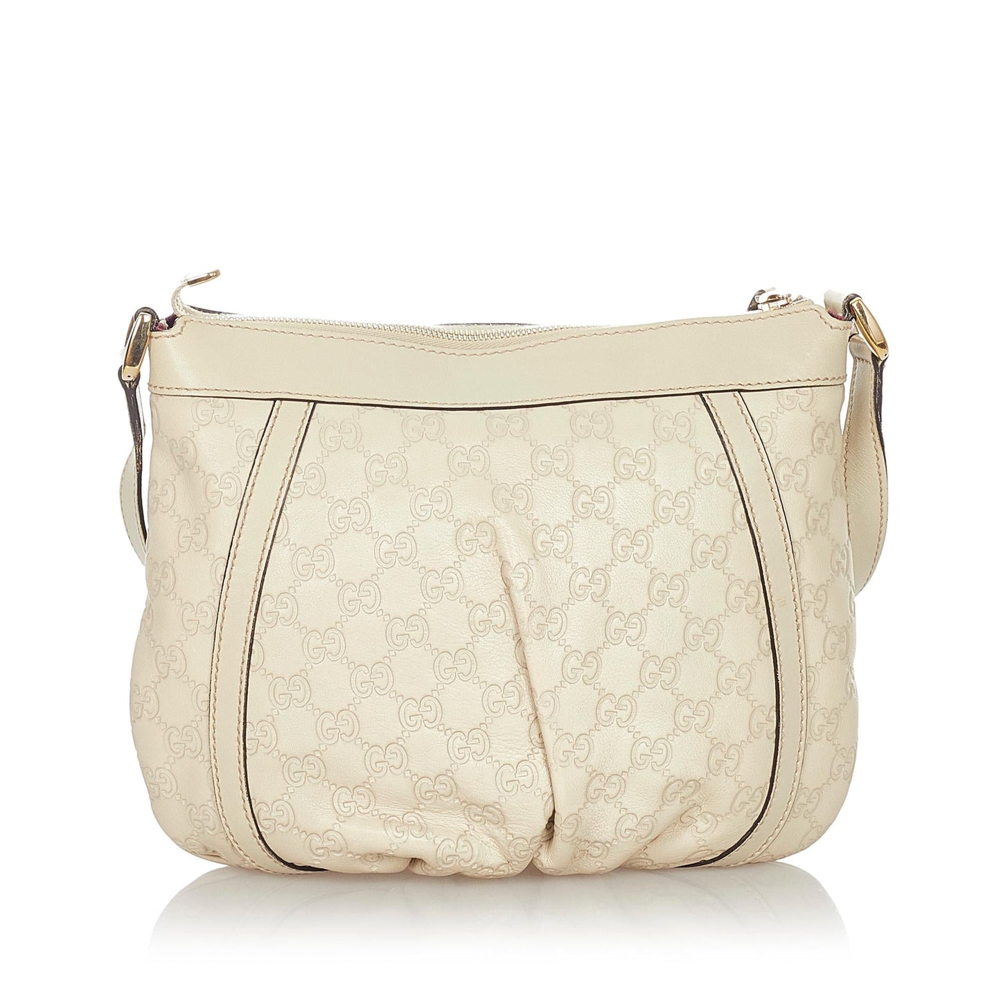 Gucci Guccissima Abbey D-Ring Crossbody Bag (SHG-23698)