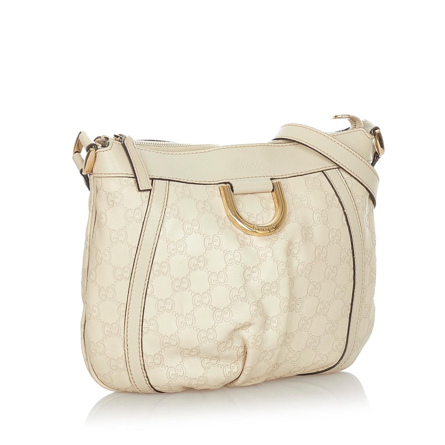 Gucci Guccissima Abbey D-Ring Crossbody Bag (SHG-23698)