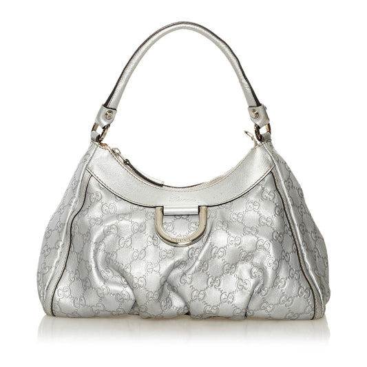 Gucci Guccissima Abbey D-Ring Shoulder Bag (SHG-33131)