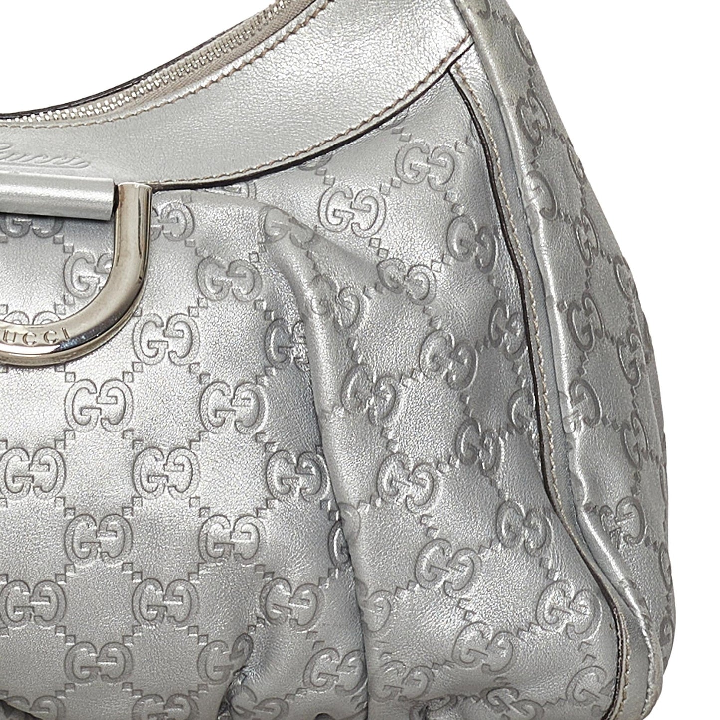 Gucci Guccissima Abbey D-Ring Shoulder Bag (SHG-33467)