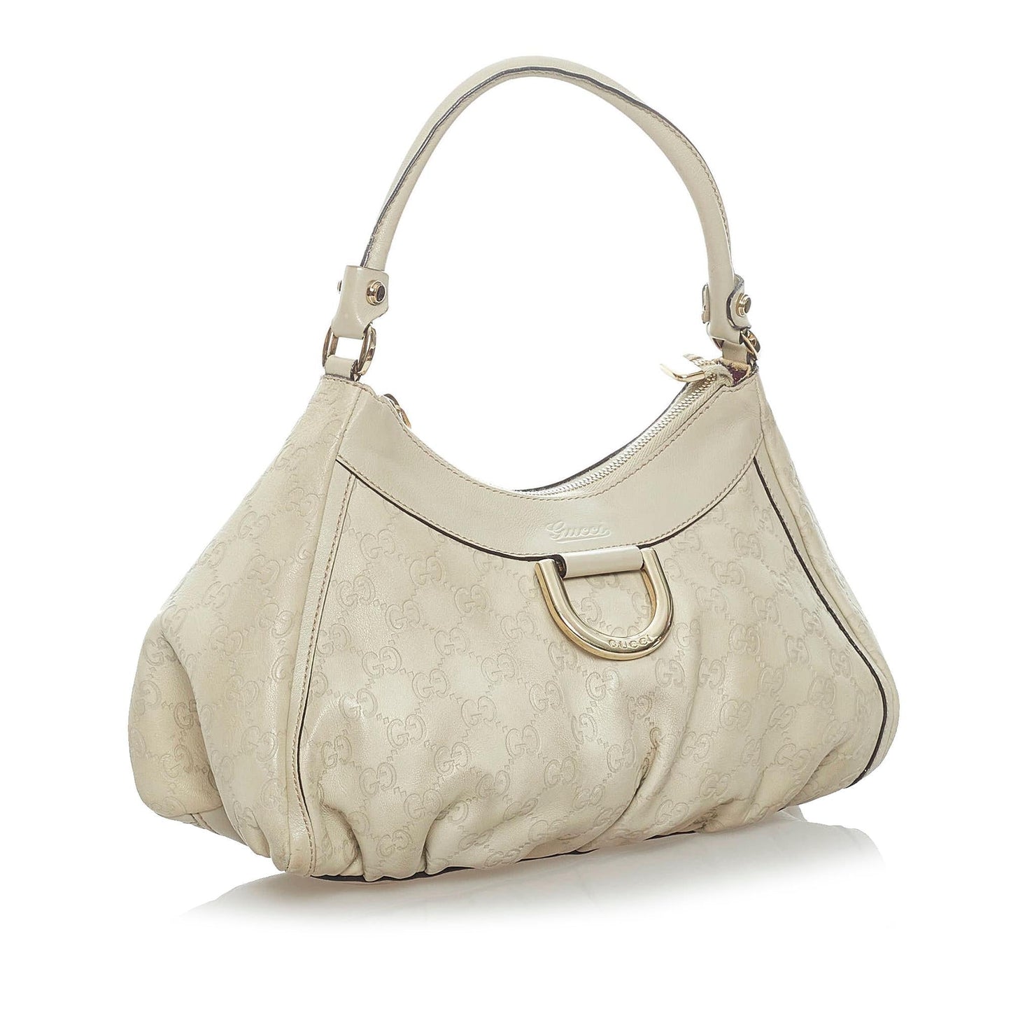 Gucci Guccissima Abbey D-Ring Shoulder Bag (SHG-33510)