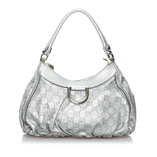 Gucci Guccissima Abbey D-Ring Shoulder Bag (SHG-33684)