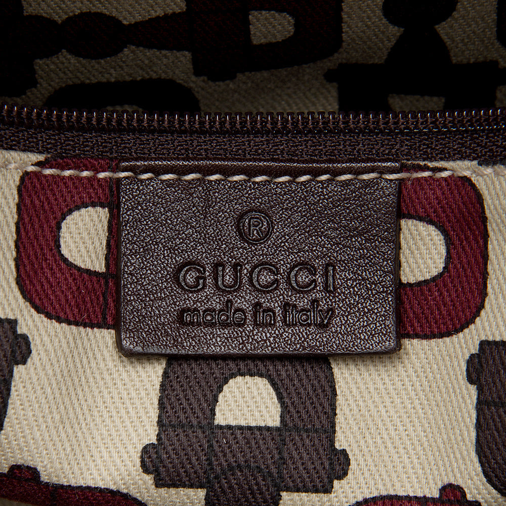 Gucci Guccissima Abbey Satchel (SHF-12723)