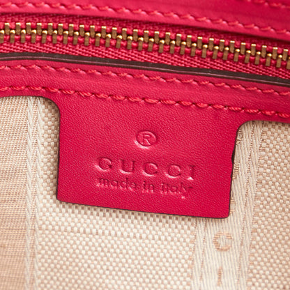 Gucci Guccissima Bright Leather Satchel (SHG-26722)