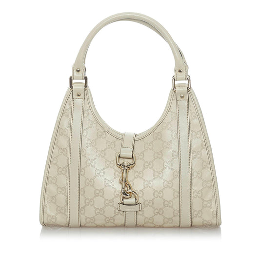 Gucci Guccissima Jackie Bardot Handbag (SHG-33019)