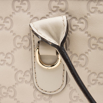 Gucci Guccissima Leather Heart Bit Medium Tote (SHF-16534)