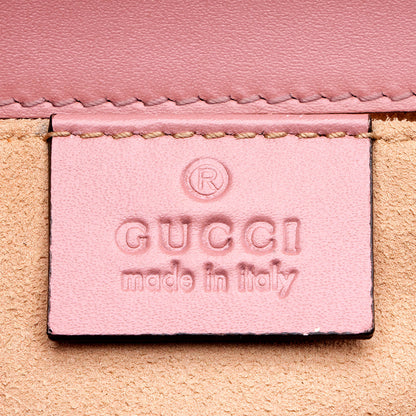 Gucci Guccissima Leather Padlock Small Shoulder Bag (SHF-16888)